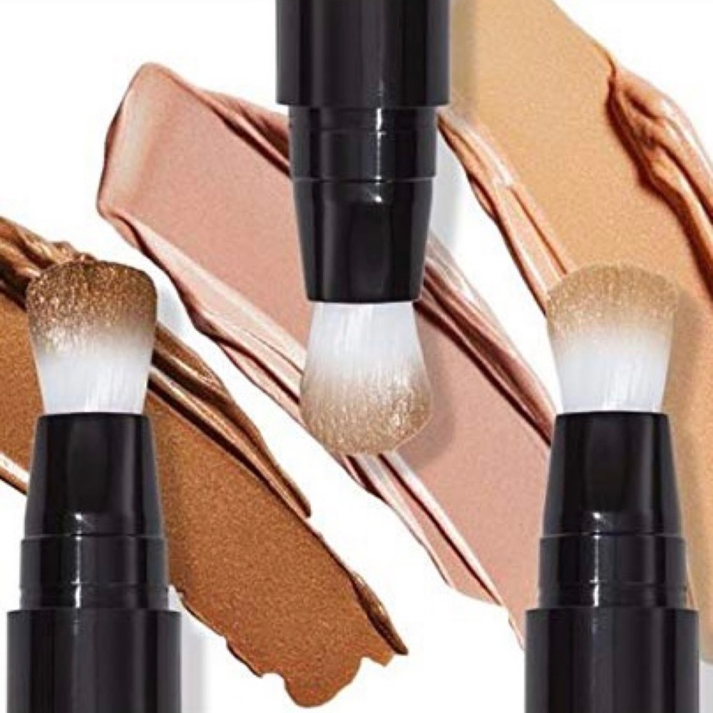 new Karl Lagerfeld x Modelco ᨎ Limited Ed Liquid Luminizer Strobing Pen ᨎ Bronze - Picture 2 of 16